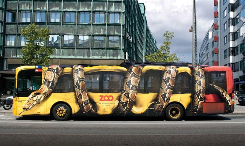 snake vehicle wrap