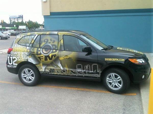 Fastsign vehicle wrap