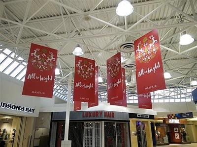 holiday hanging banner