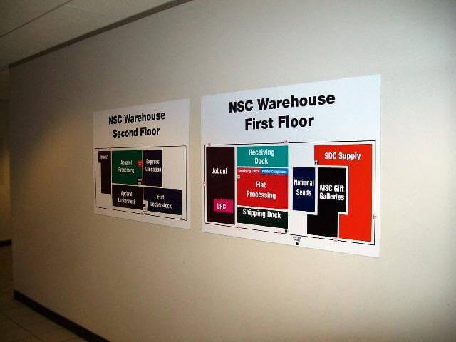 NSC Warehouse map