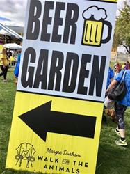 beer garden signage
