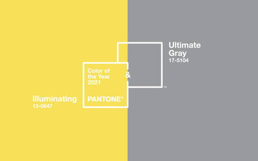 pantone ultimate grey illuminating