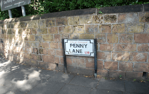 penny lane sign