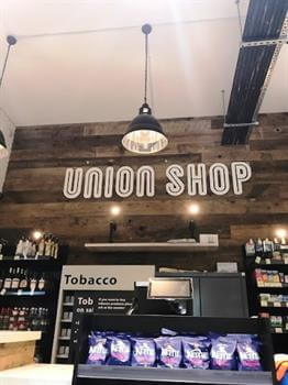 union shop signage