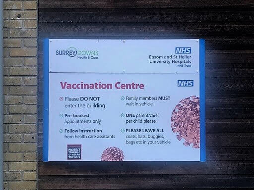 Vaccination banner