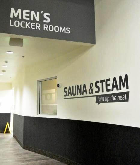 sauna & steam wall graphics