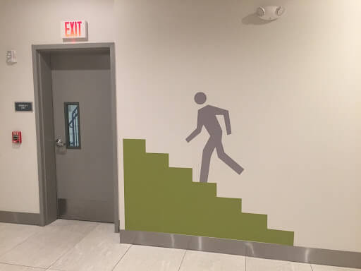 wayfinding wall graphics