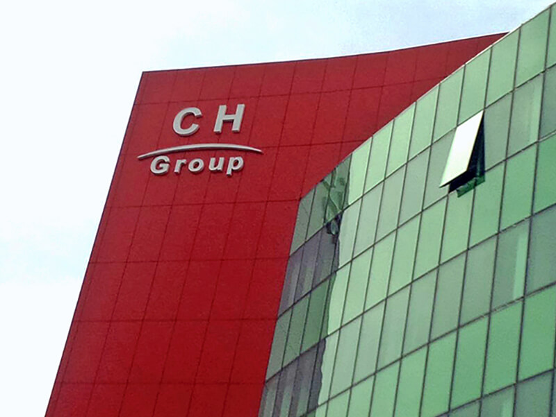 CH Group signage