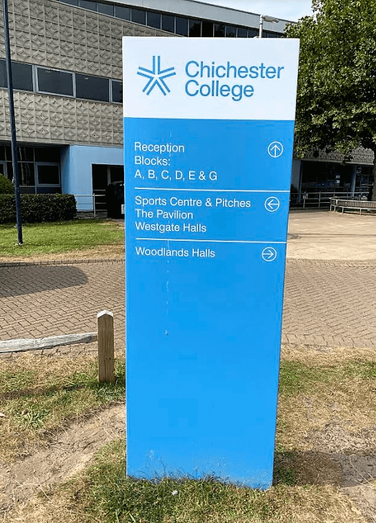 Wayfinding sign