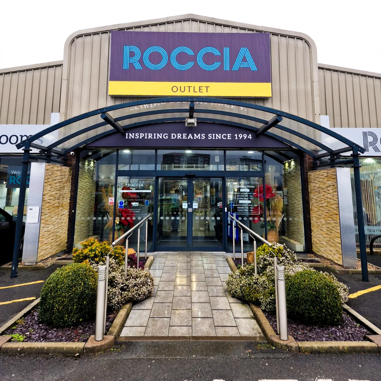 external storefront signage