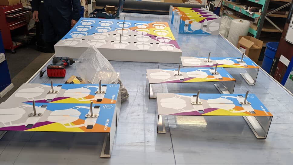 Greyhound Box Ear Def and Goggles Board