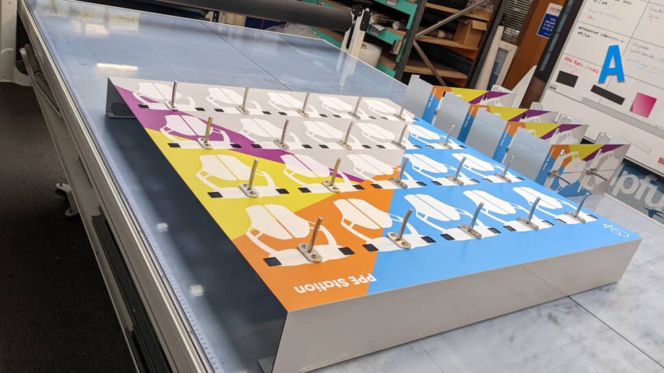 Greyhound Box Ear Def and Goggles Board