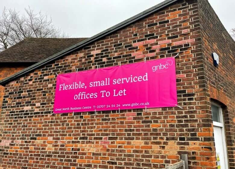 Exterior Building Banner