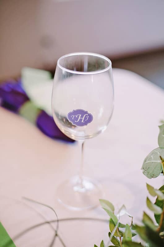 Wine Glass Decal