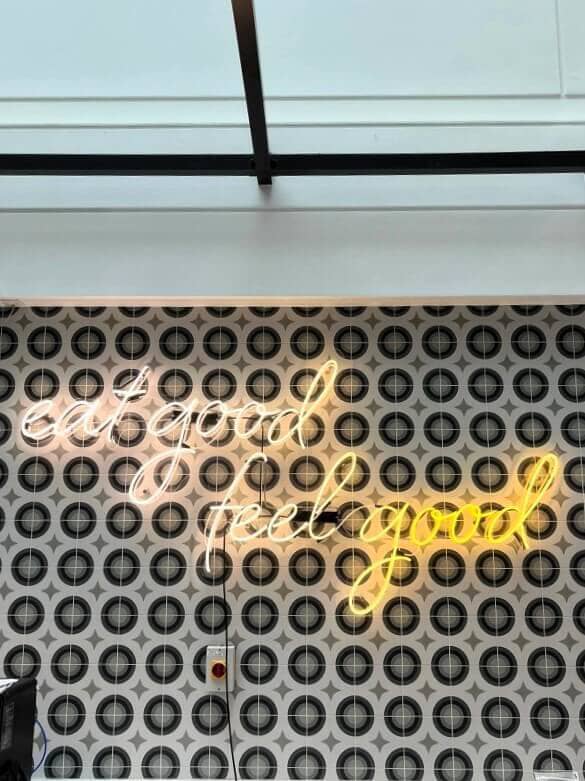 Restaurant Interior Illuminated Sign