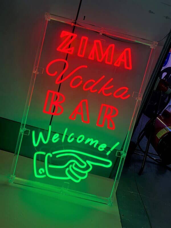 Light Up Welcome Sign