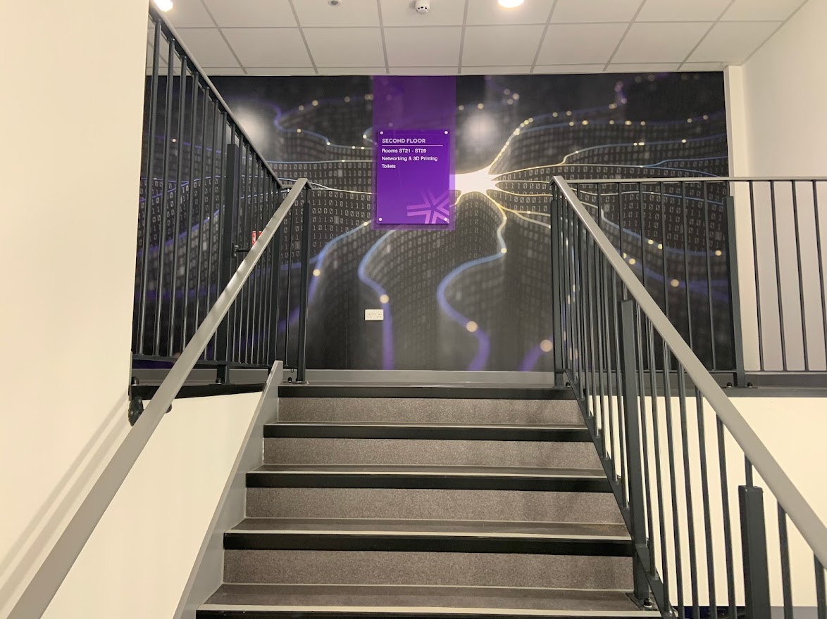 Hallway Interior Wayfinding
