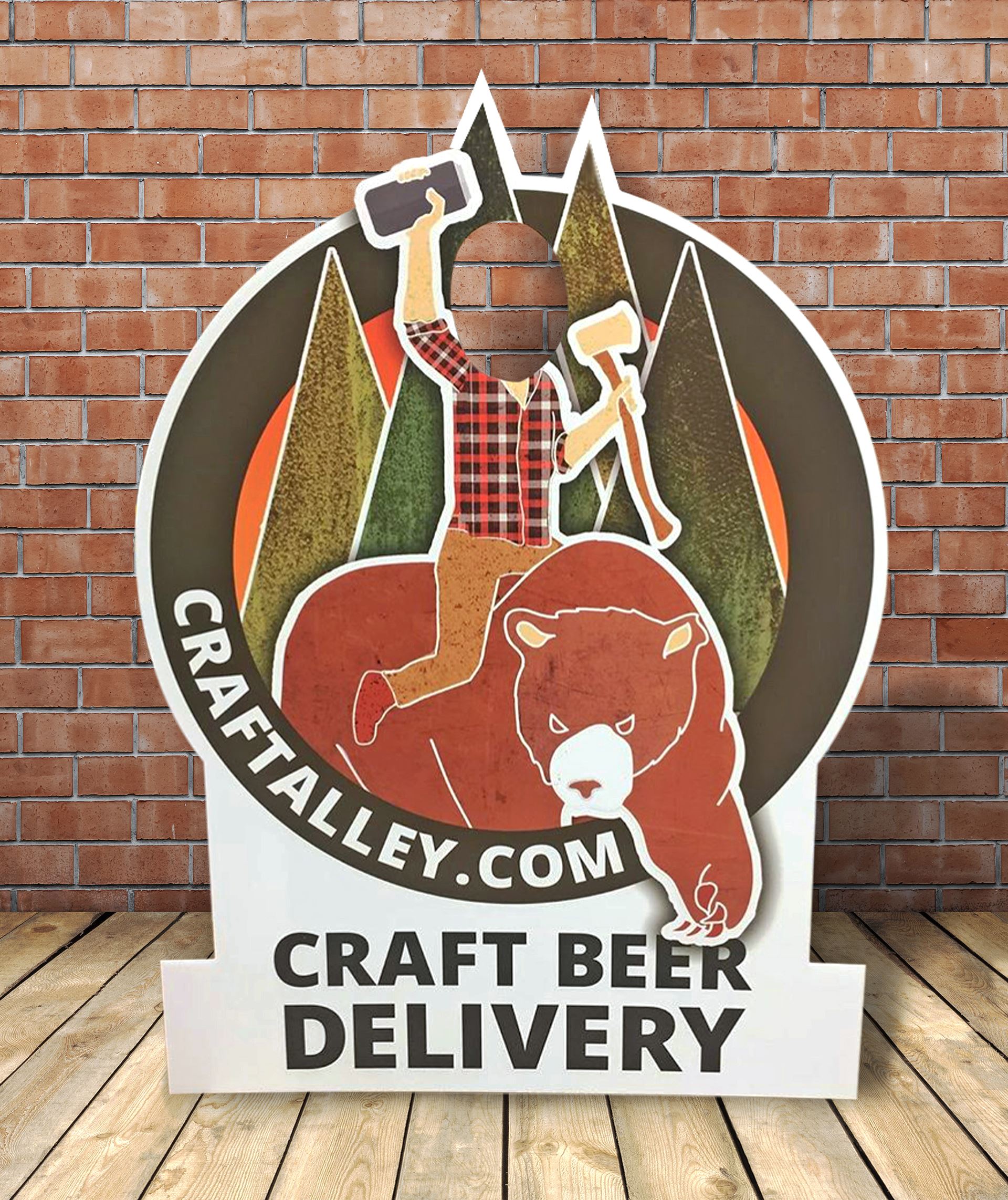Craft Beer Delivery Cut Out