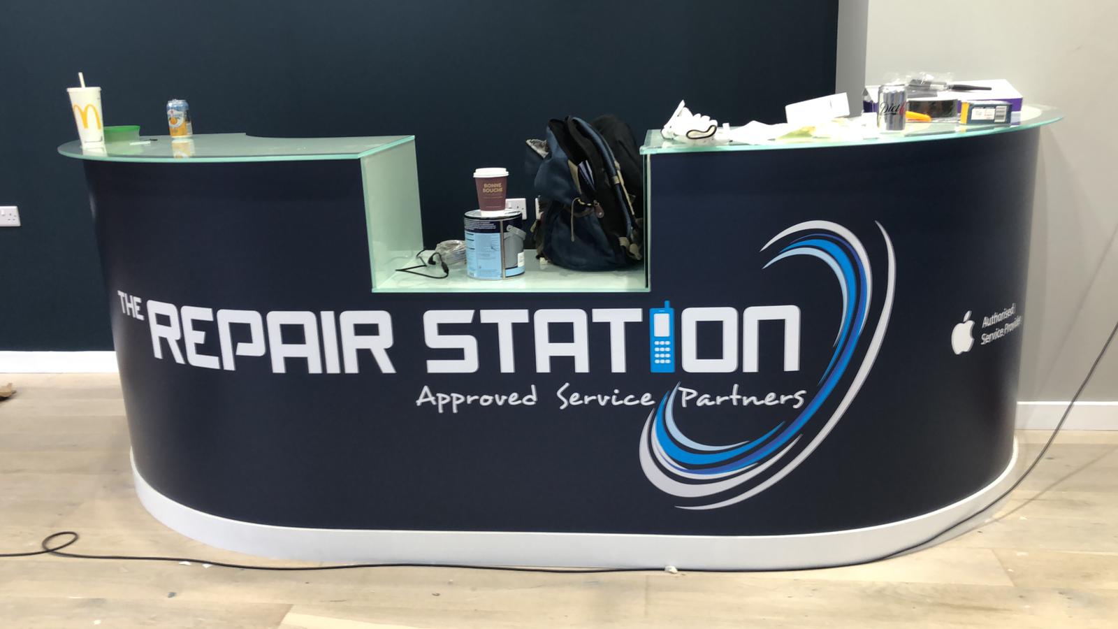 Printed counter display