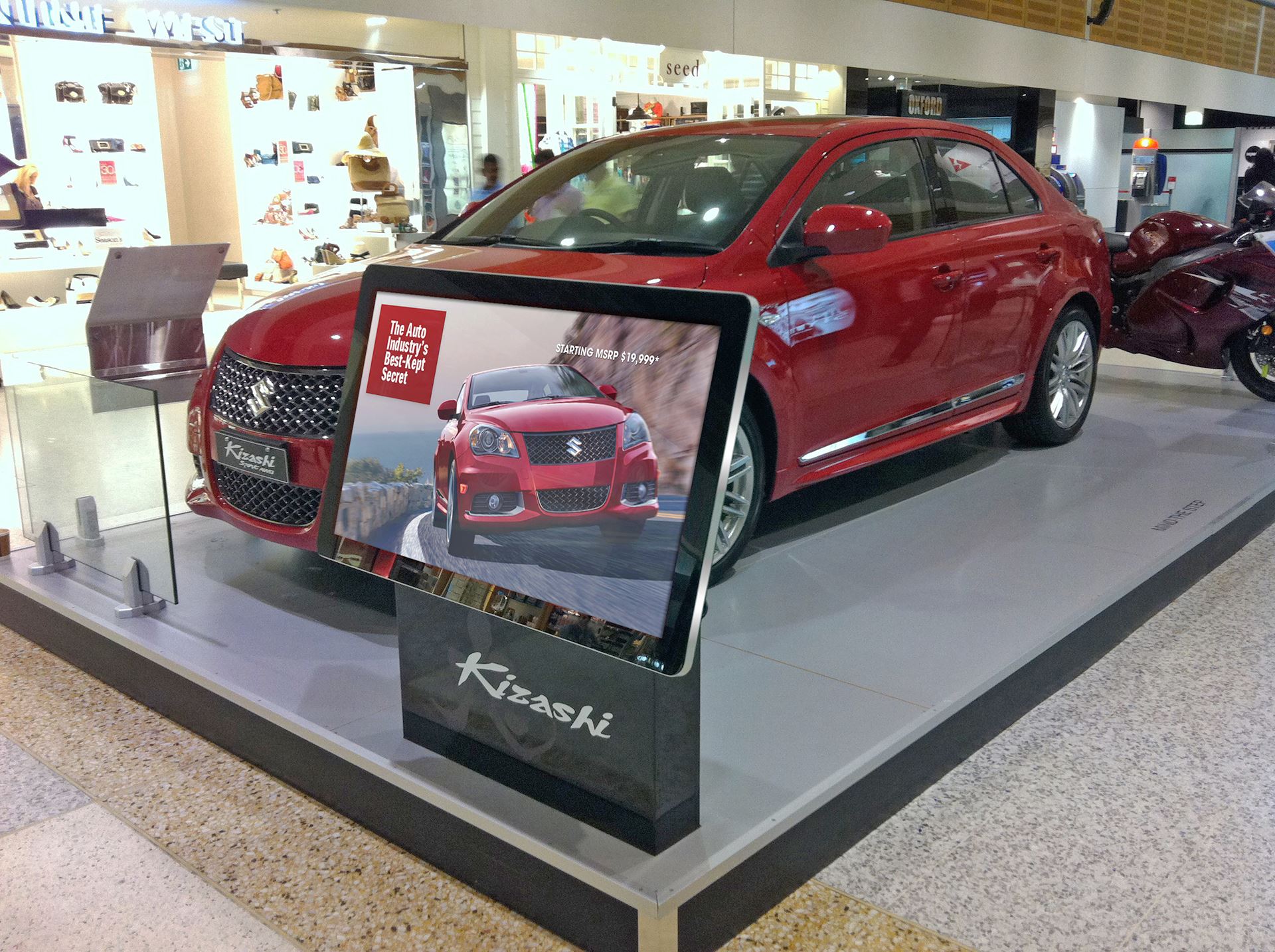 Digital Information Display Kiosk