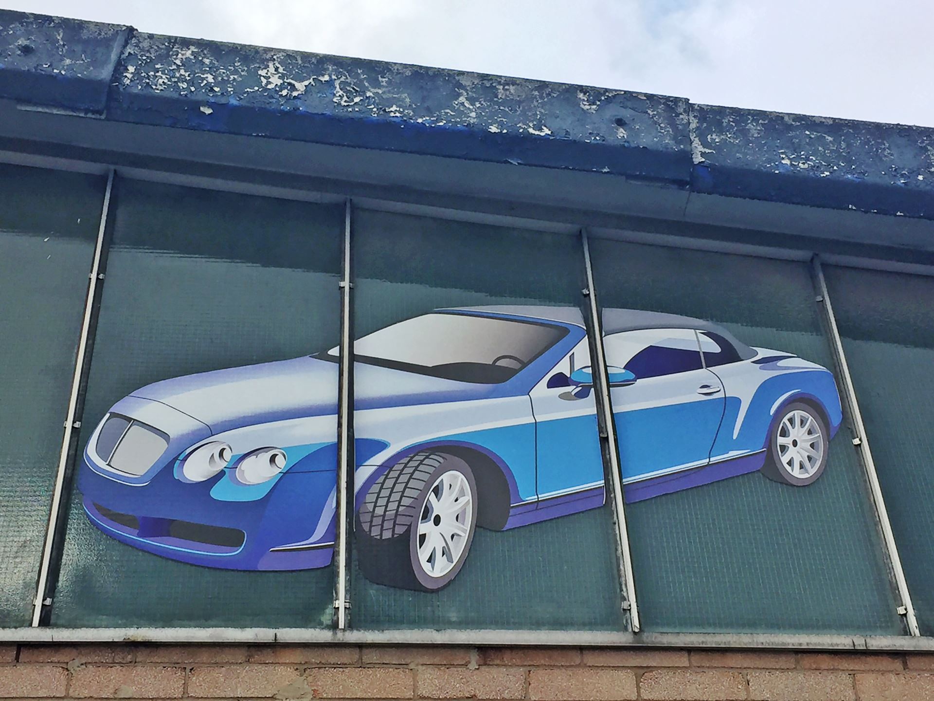 Car Wall Graphic