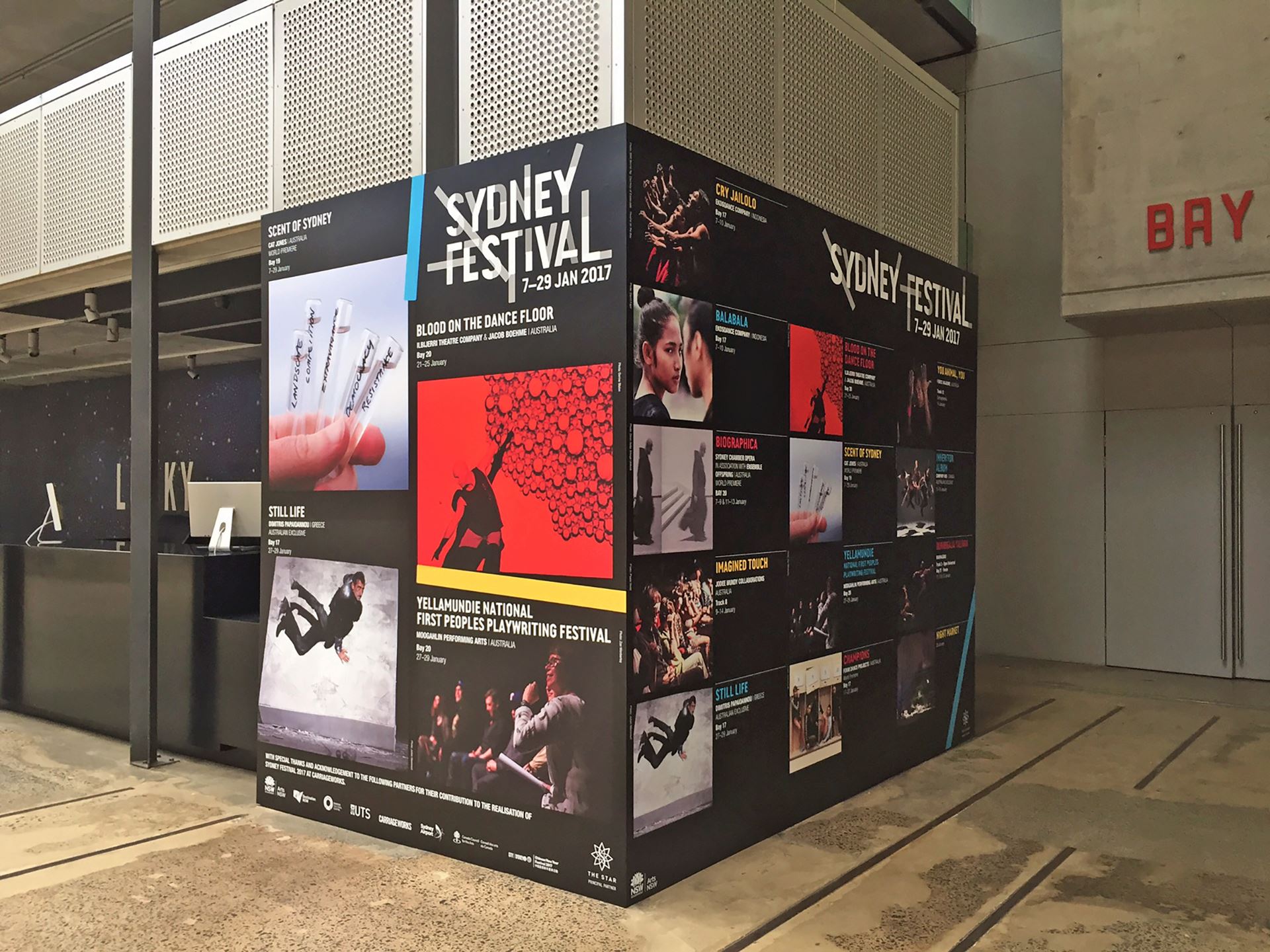 Sydney Festival Wall Graphic