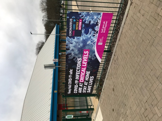 Vaccination Center Banner