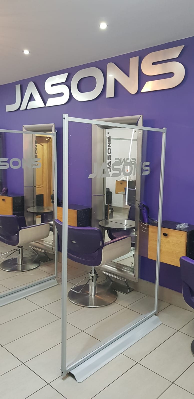 Salon Acrylic Dividers