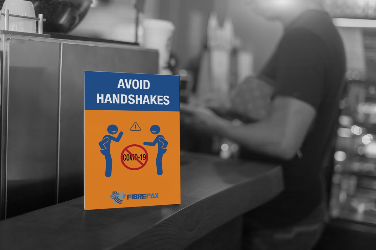 Avoid Handshakes Reminder