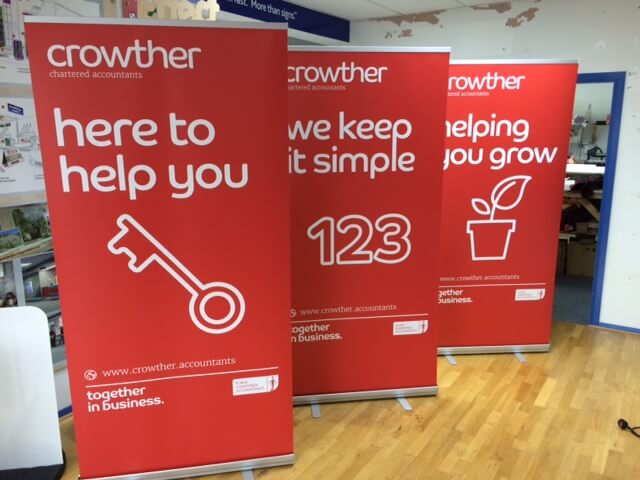 Legal Company Banner Stand