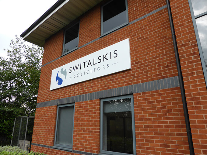 Switalskis Solicitors Outdoor Building Sign