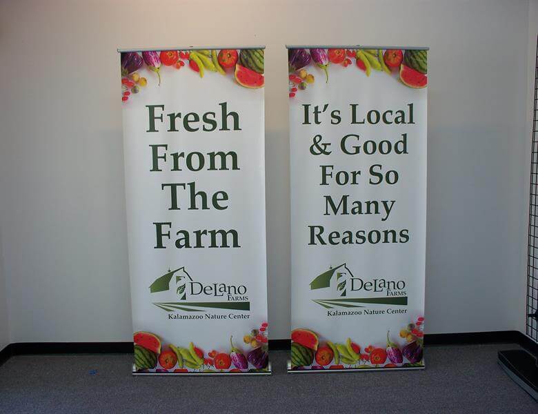 Agricultural Industry Banner Stands