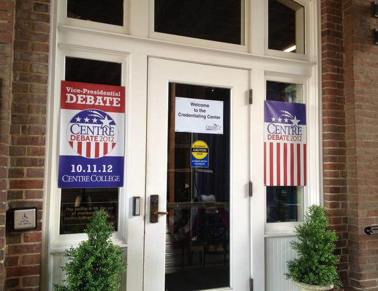 Election Debate Outdoor Signs