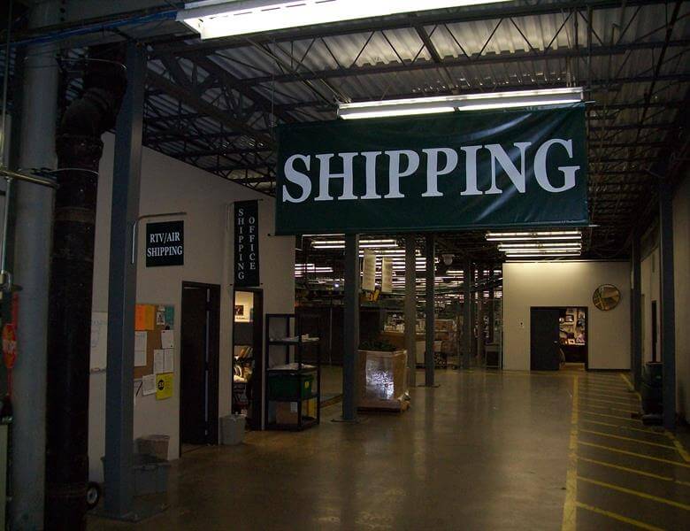 Warehouse banner