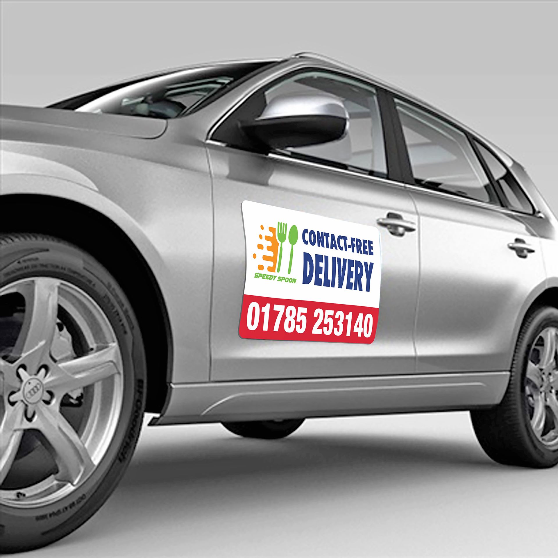 Custom Magnetic Vehicle Sign