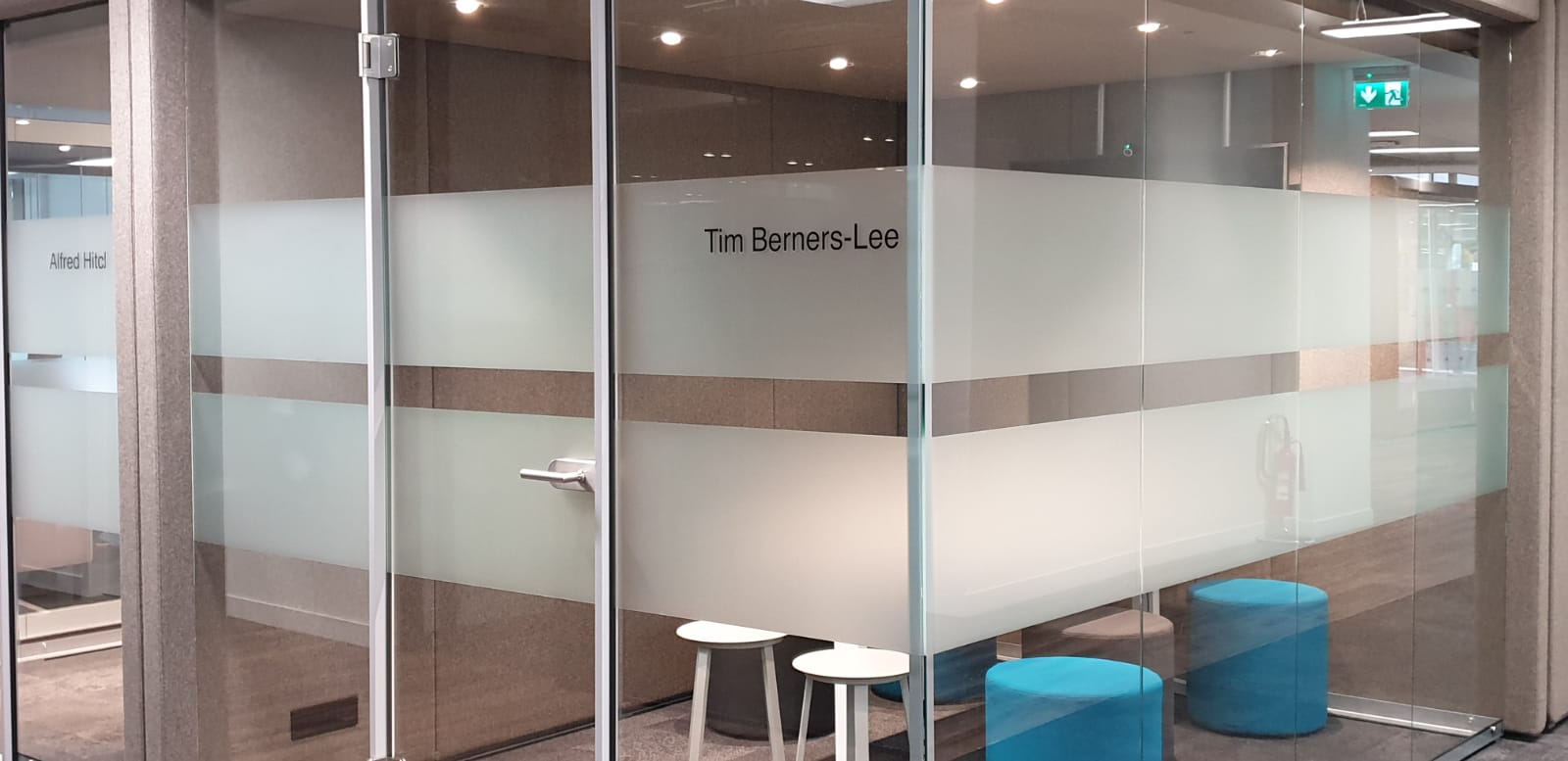 Decorative Privacy Window Graphics