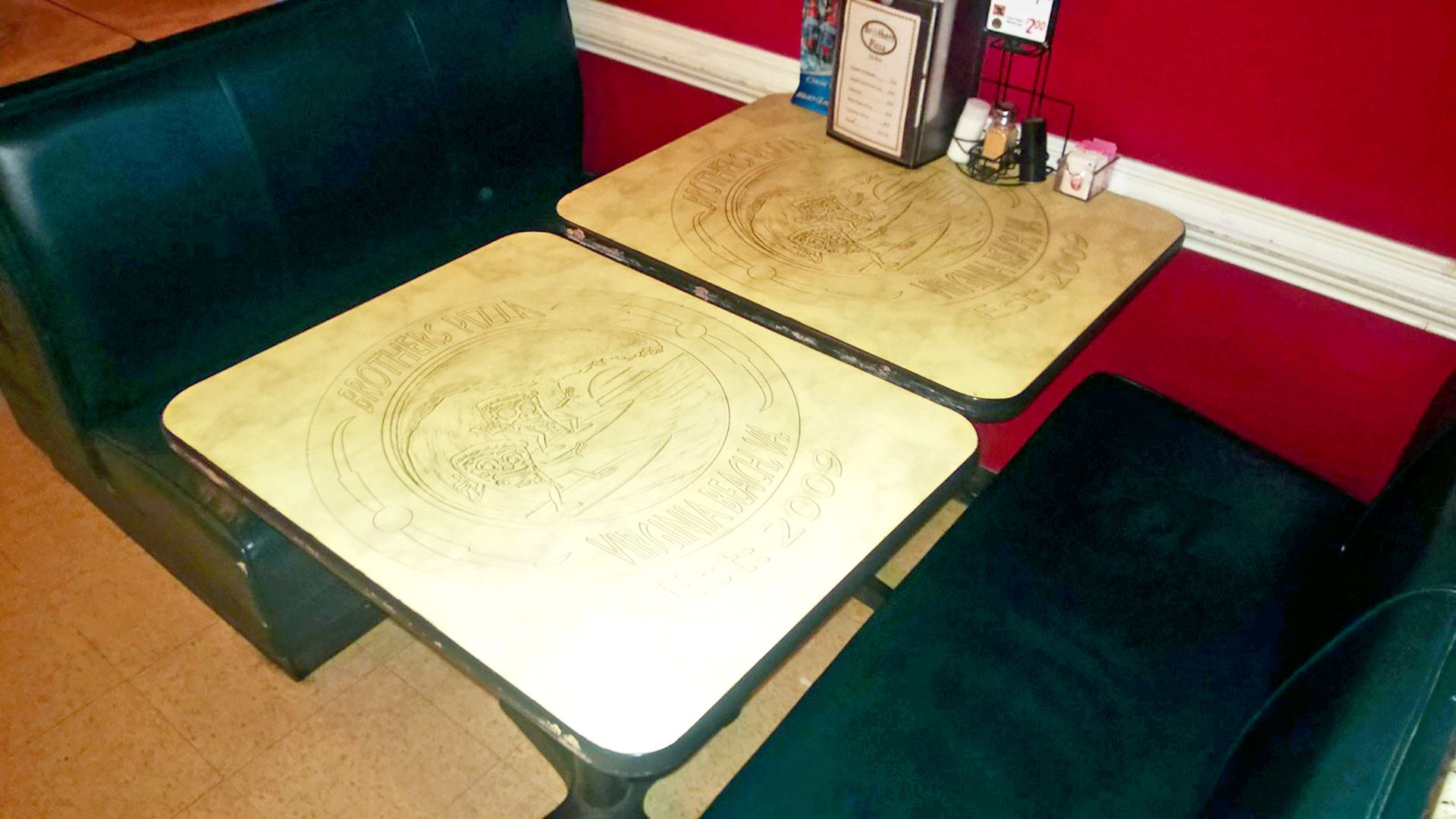 Pizza Table Top Graphics