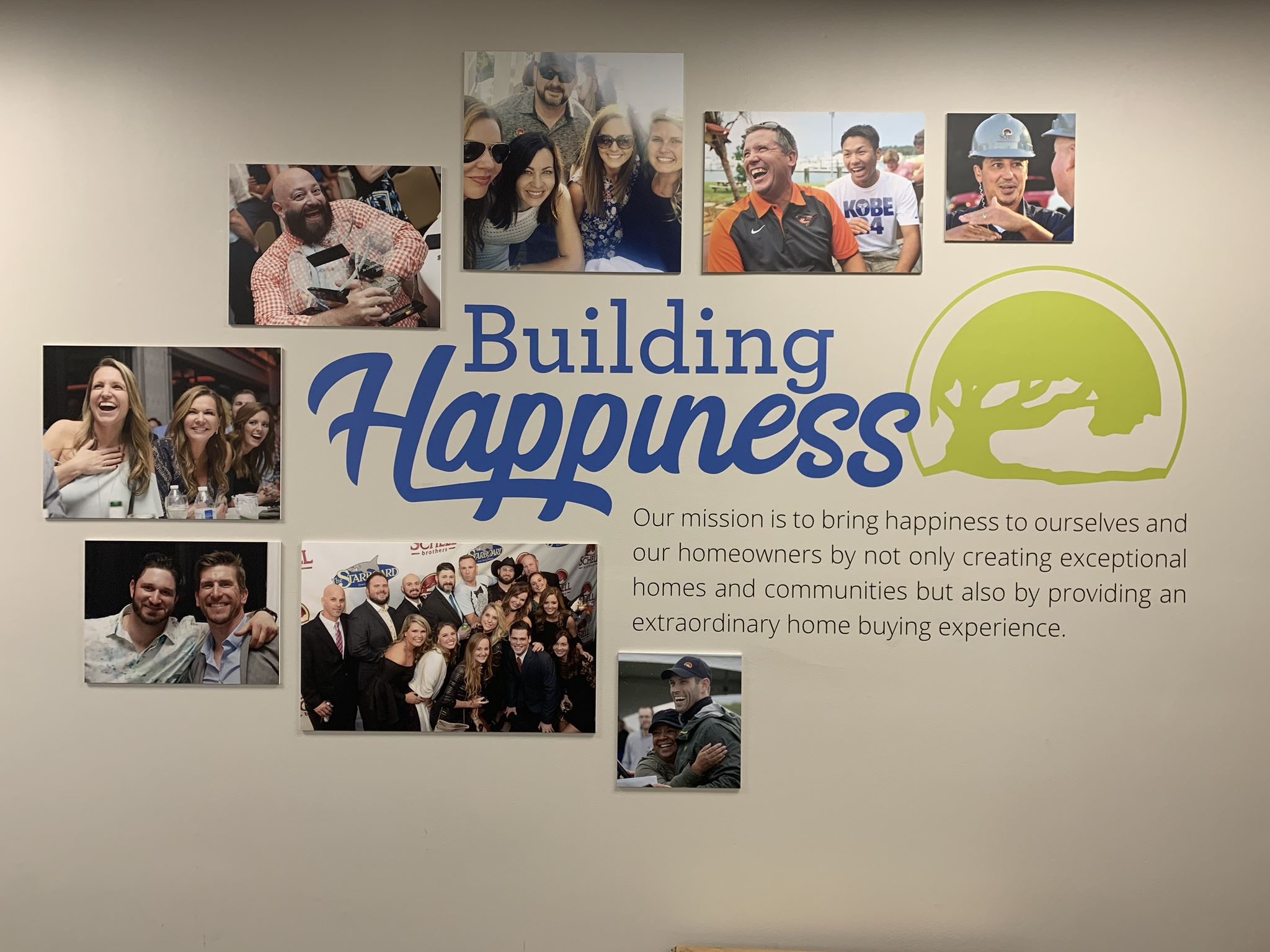 Company Mission Wall Lettering