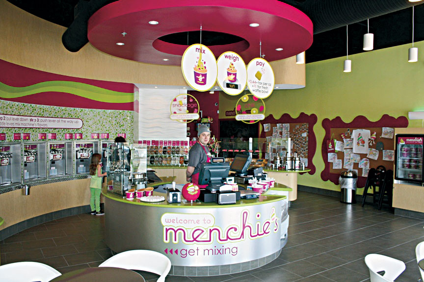 Menchie's Interior Signage