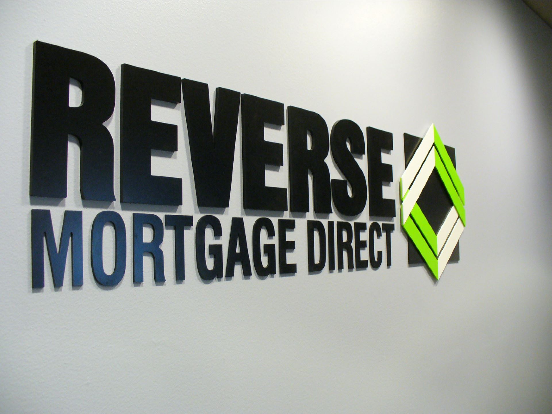 Reserve Mortgage Direct Dimensional Letters and Graphic