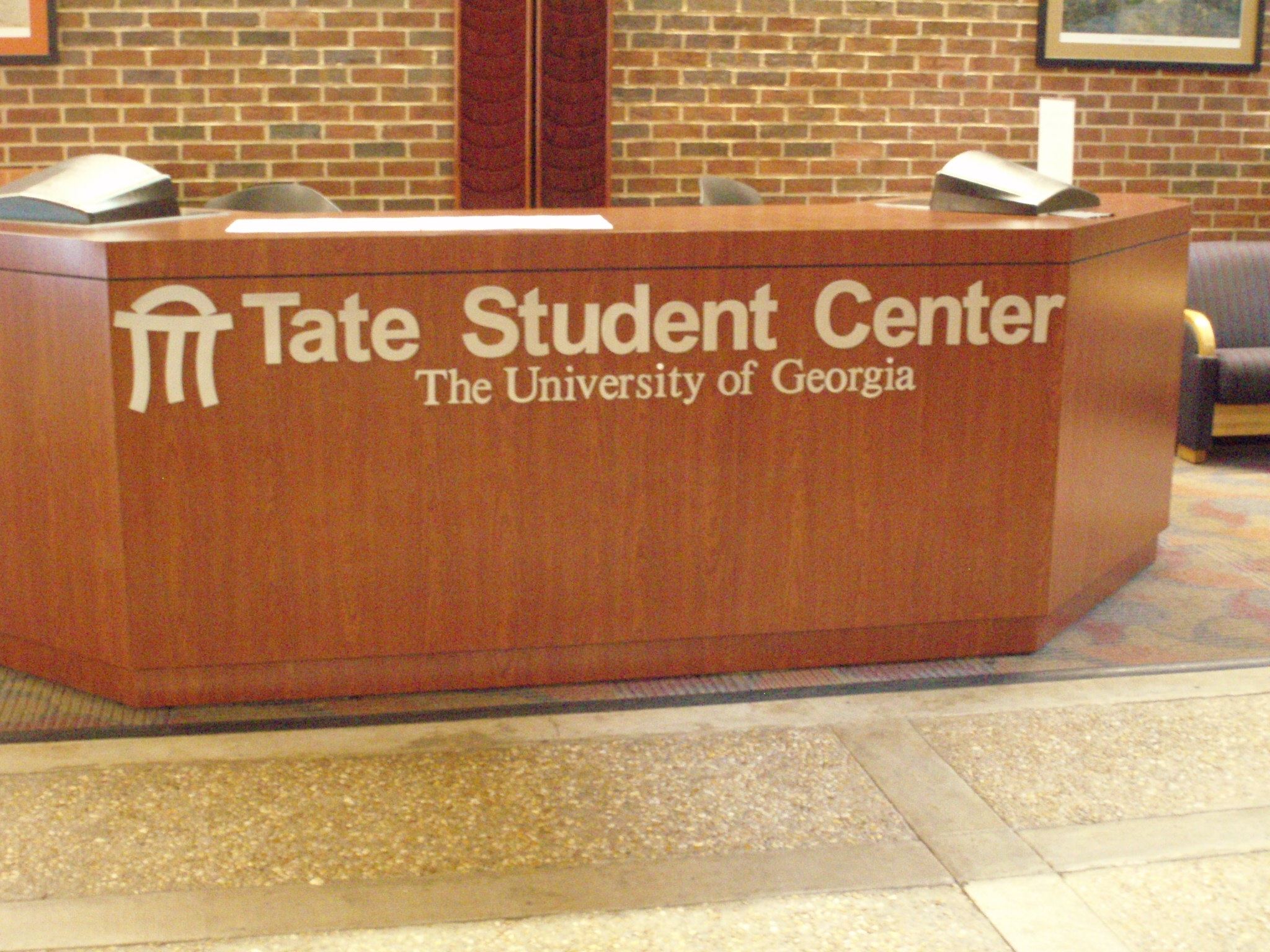 Student Center Dimensional Lettering