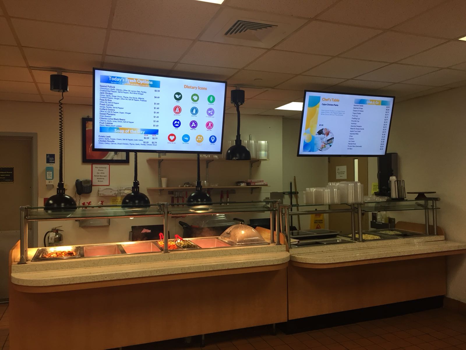 Menu Digital Display Board