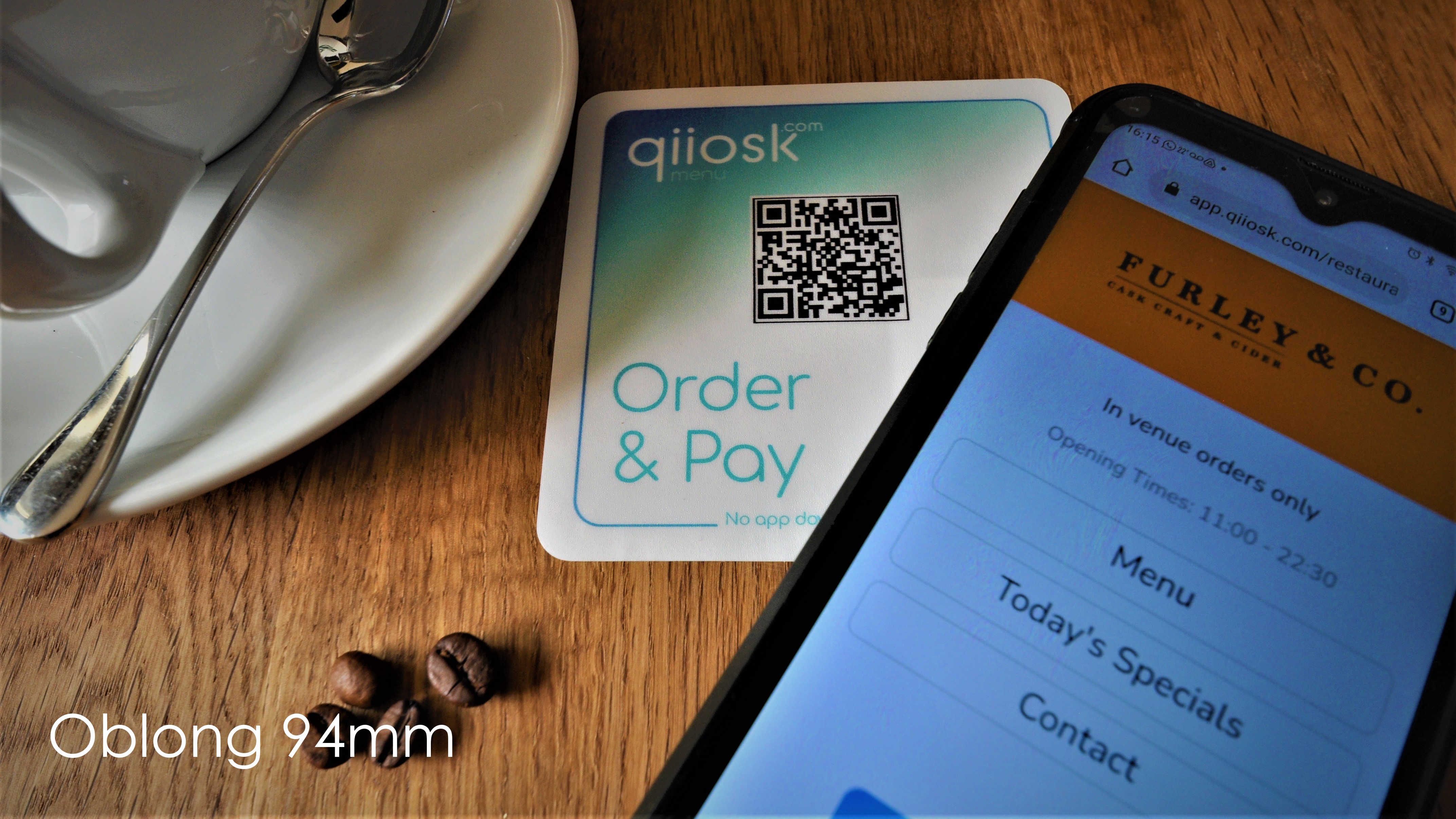 Order and Pay QR Code