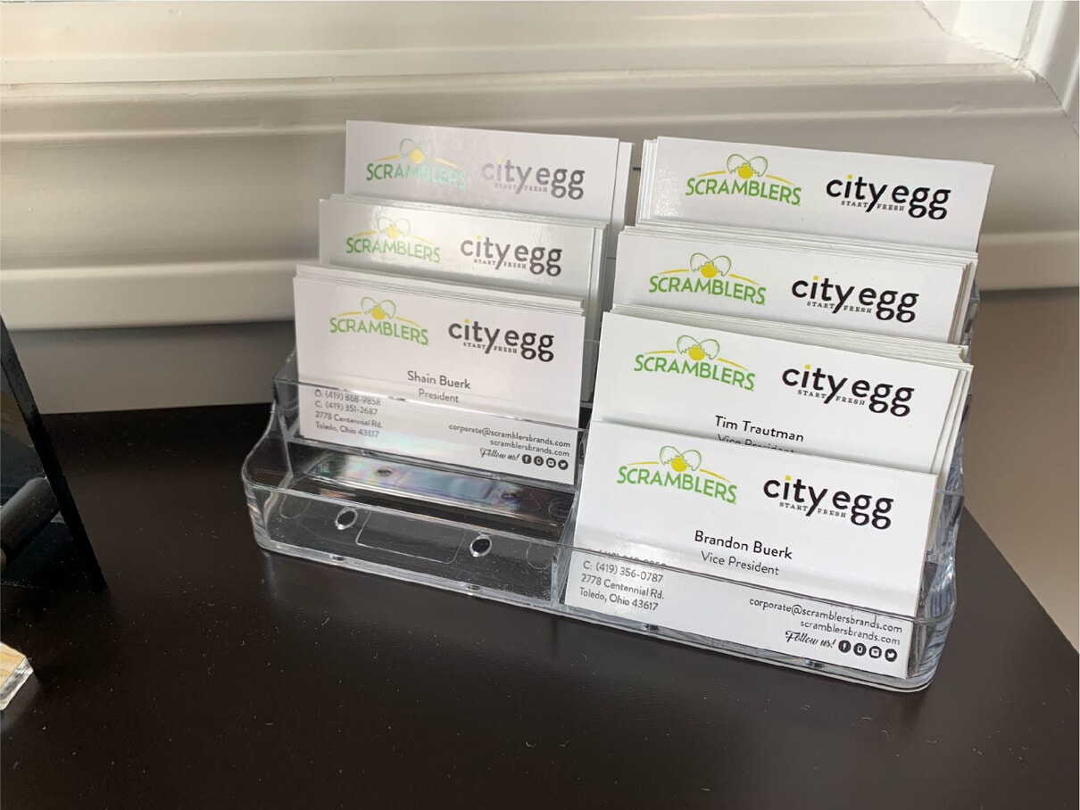 Restaurant Business Cards