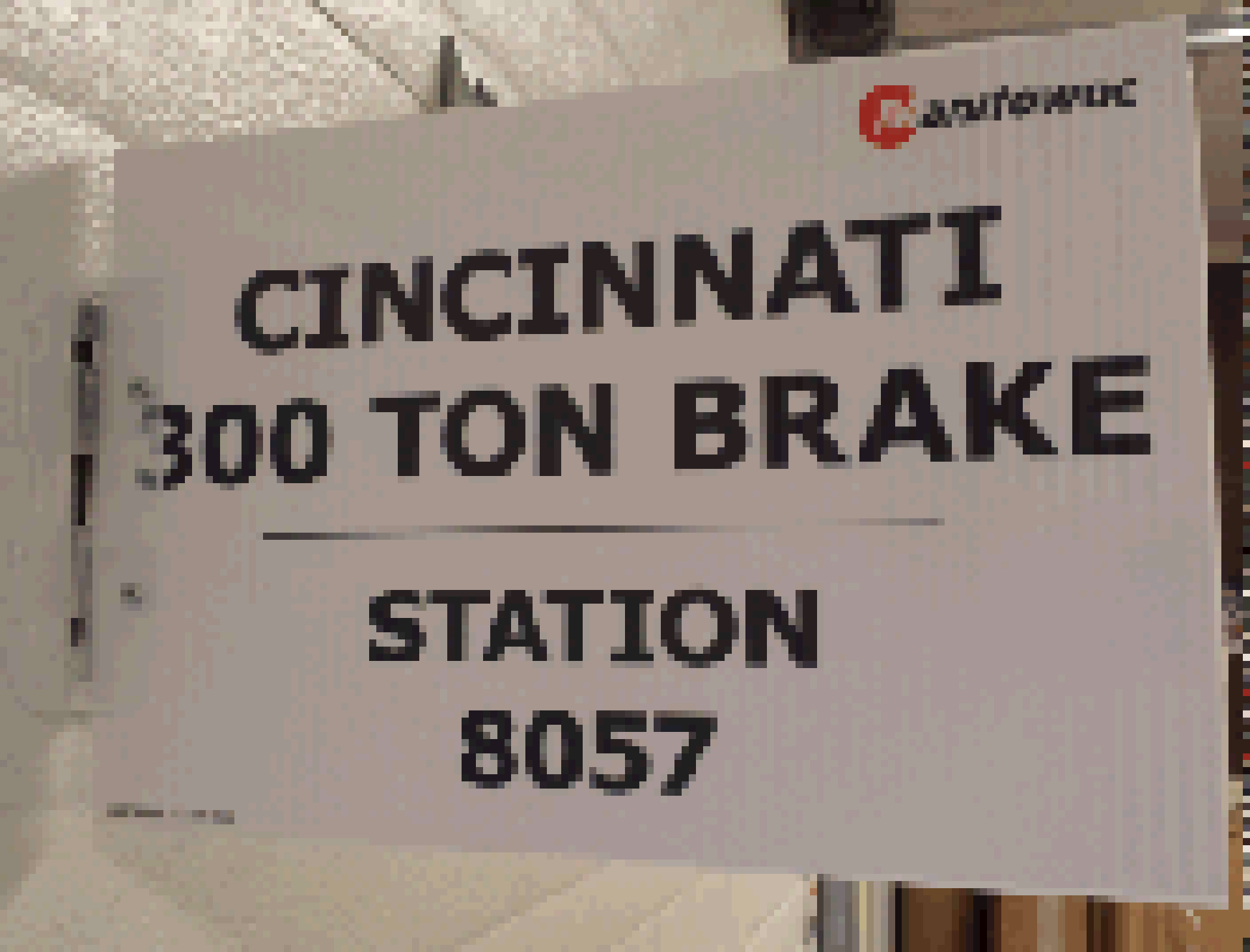 Flat SIgn With Bracket