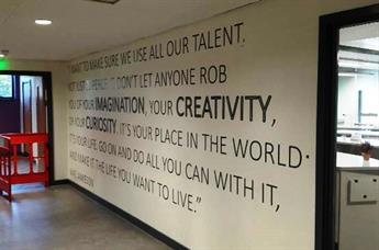 Creativity Wall Qoute