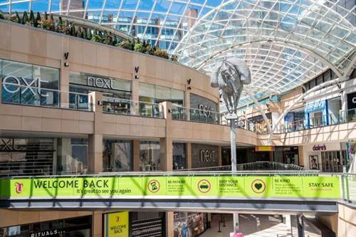 Trinity Shopping Centre in Leeds City Centre