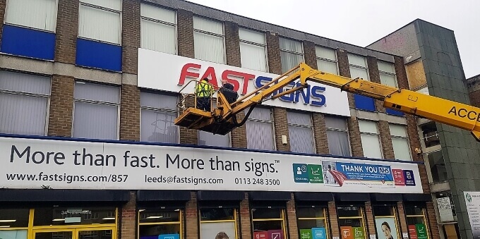 Signage  cleaning