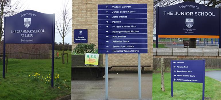 grammar-school-wayfinding-signs