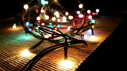 Christmas lights